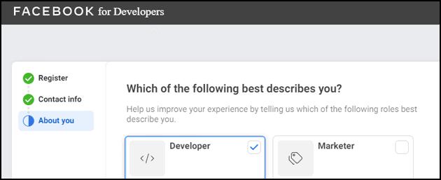 Facebook for Developers